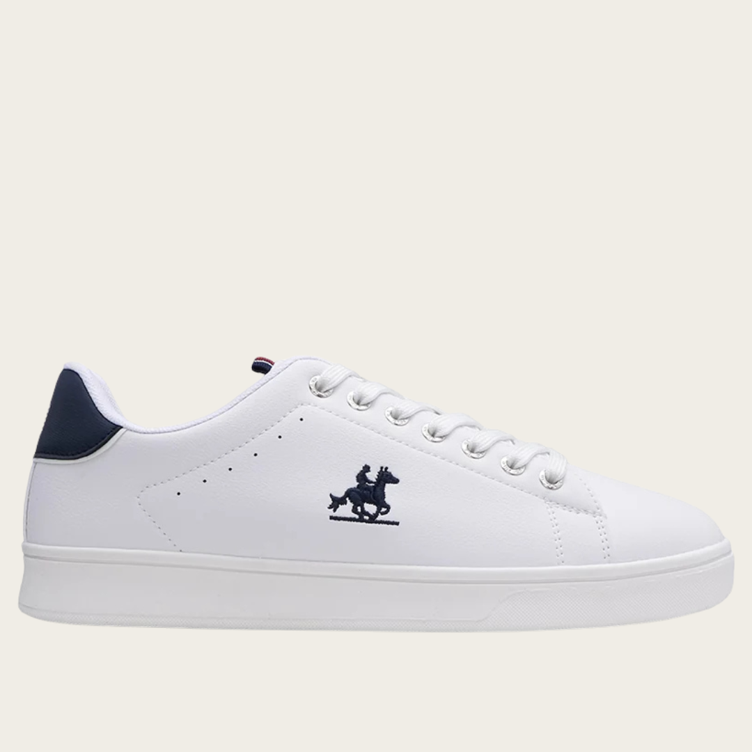 U.S. Grand Polo Classic Baskets — Blanc/Bleu