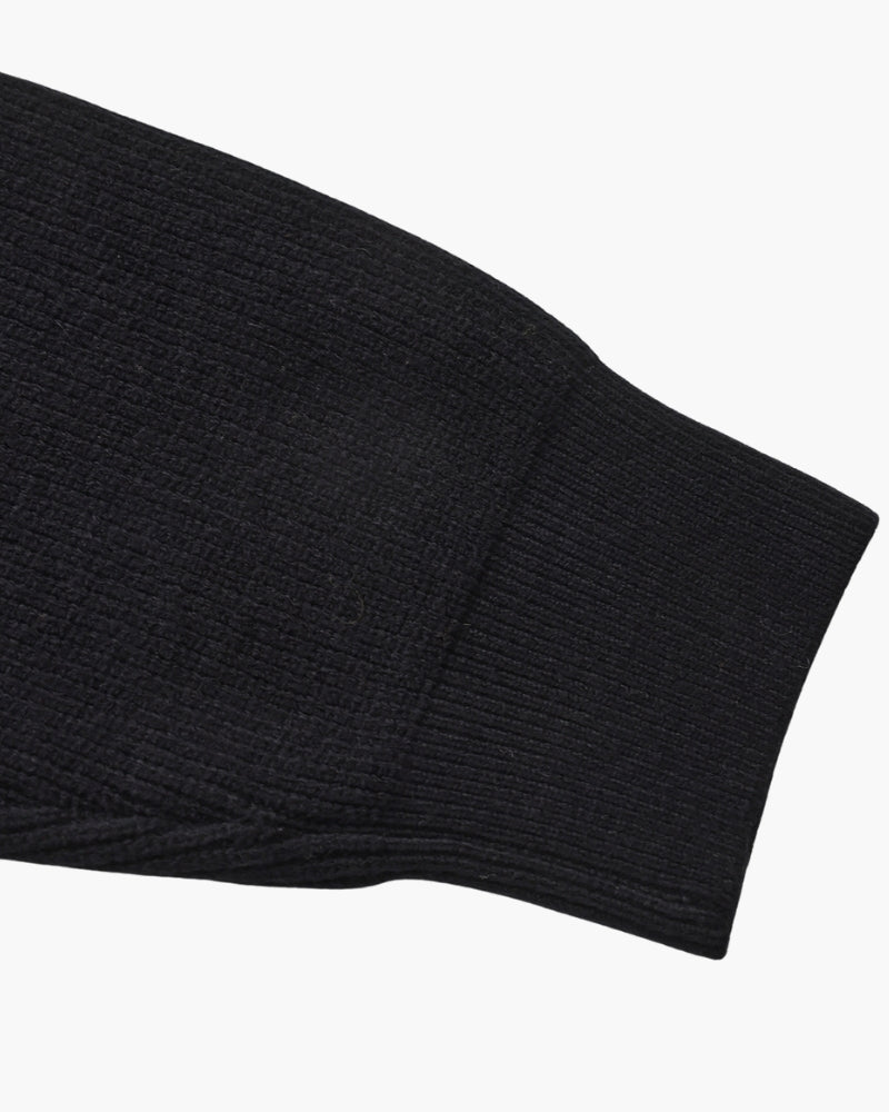 Pull raffiné en maille à demi-zip – vue 10