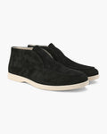 Mocassins montants en daim – vue 3