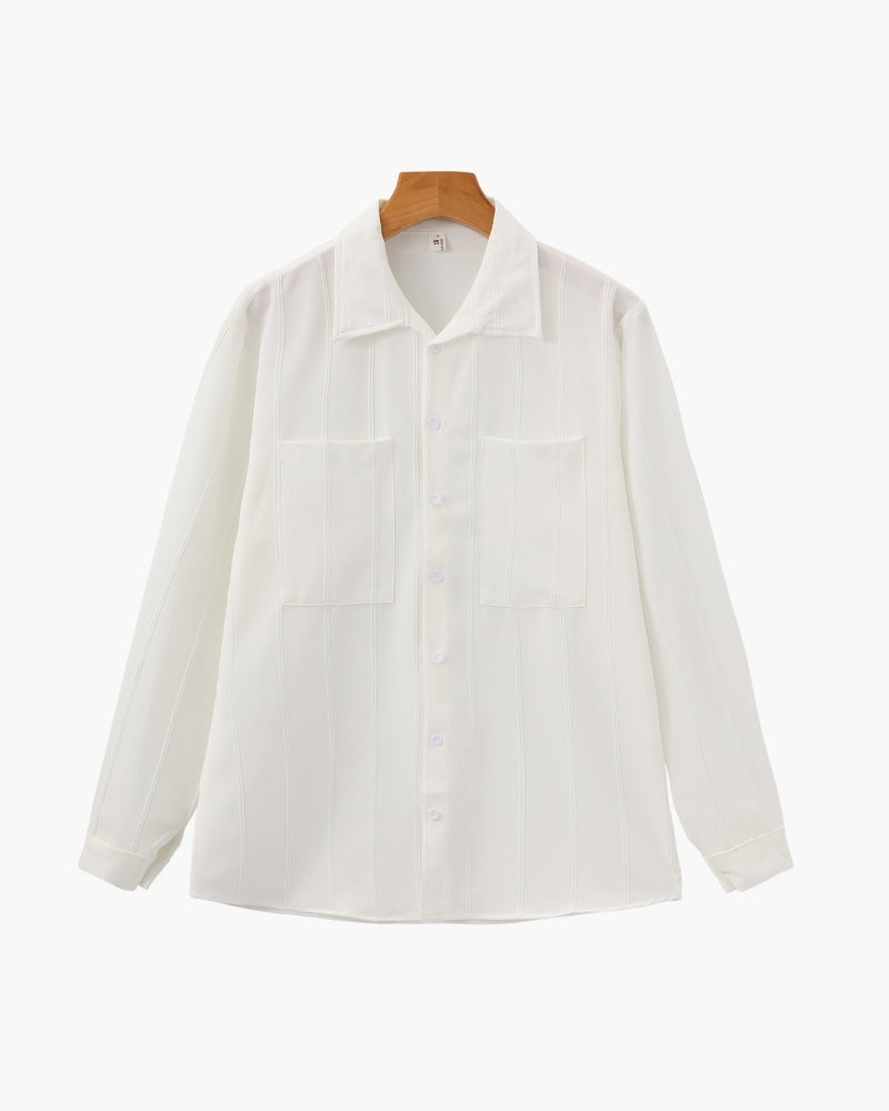 Chemise Saint-Tropez côtelée – vue 2