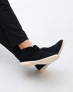 Mocassins montants en daim – vue 4