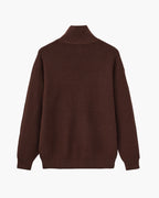 Pull raffiné en maille à demi-zip – vue 12