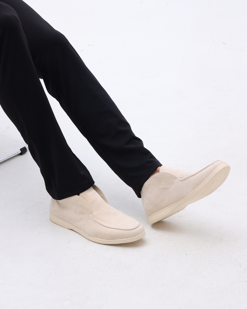 Mocassins montants en daim – vue 11