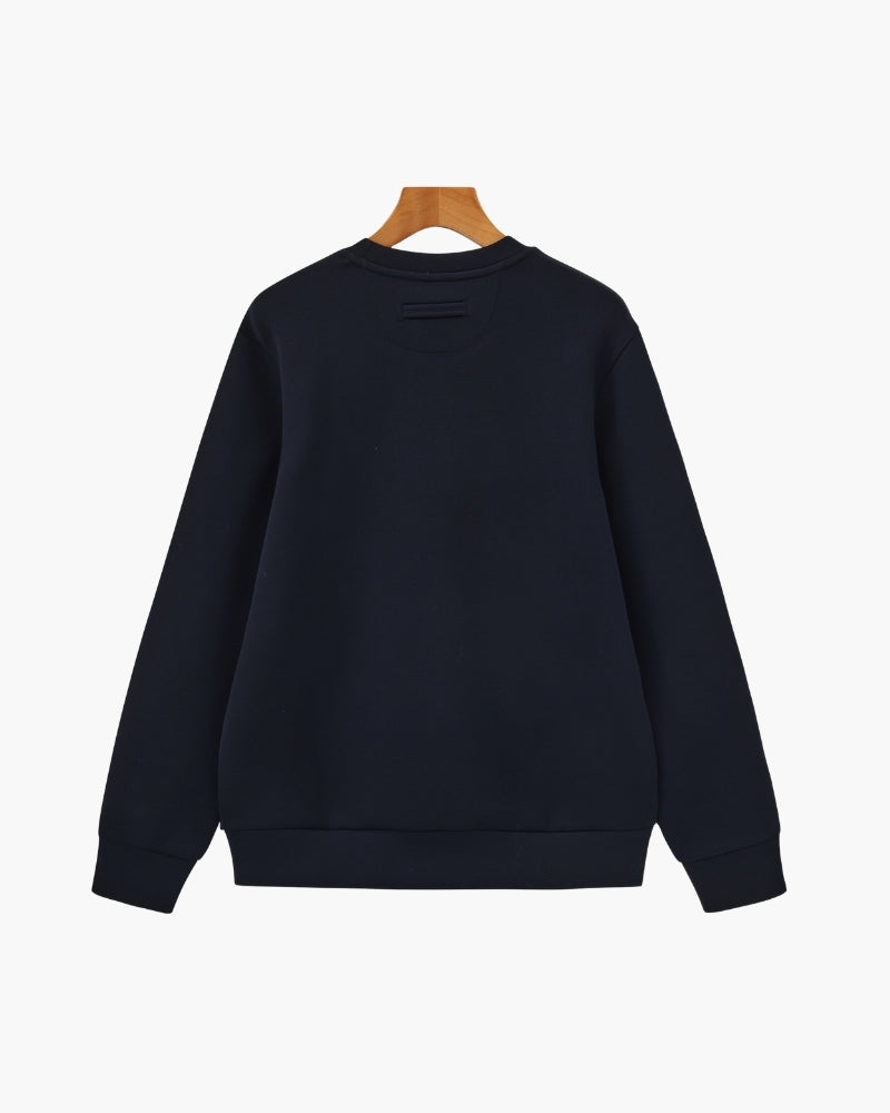Sweat classique col rond en mélange de modal – vue 14