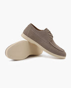 Chaussures à lacets premium en daim – vue 5