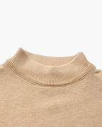 Pull essentiel côtelé à col montant – vue 14
