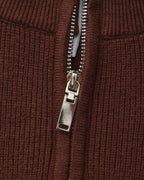 Pull raffiné en maille à demi-zip – vue 14