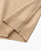 Pull essentiel côtelé à col montant – vue 15