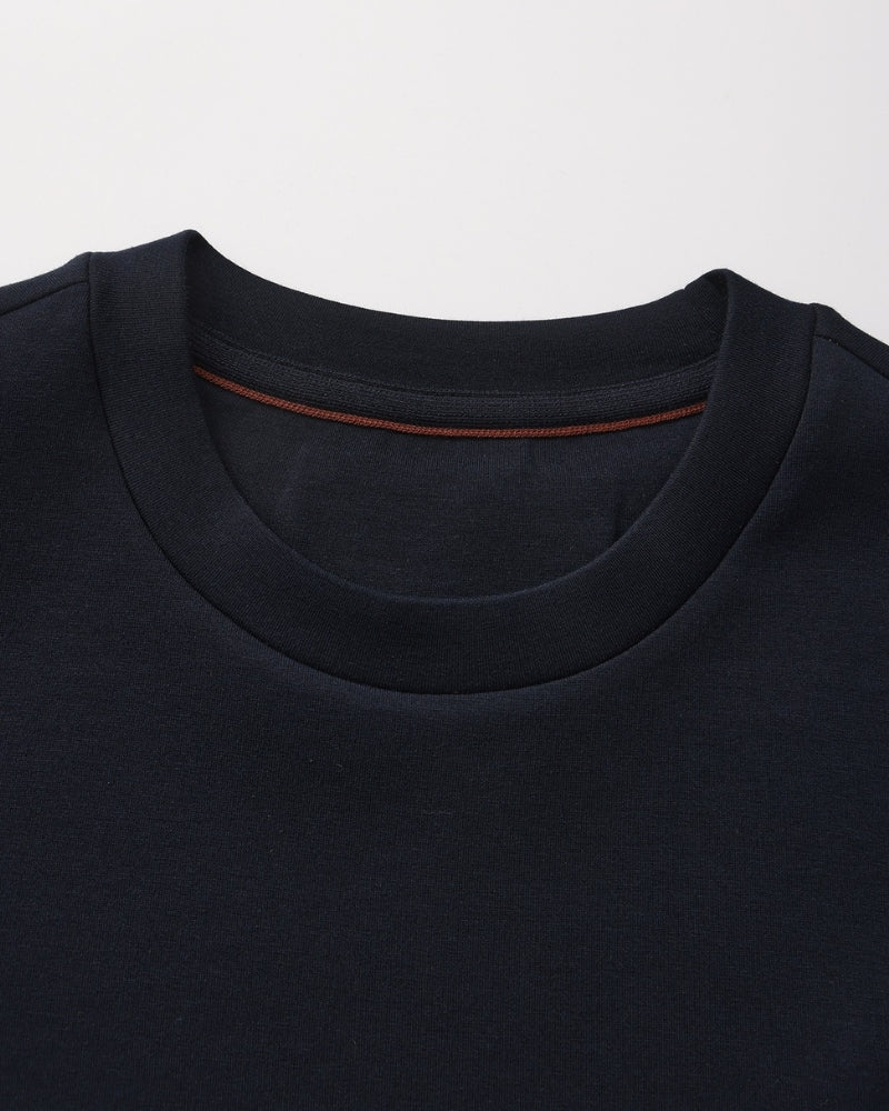 Sweat classique col rond en mélange de modal – vue 15