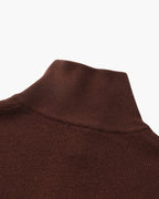 Pull raffiné en maille à demi-zip – vue 15