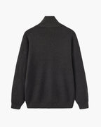 Pull raffiné en maille à demi-zip – vue 19