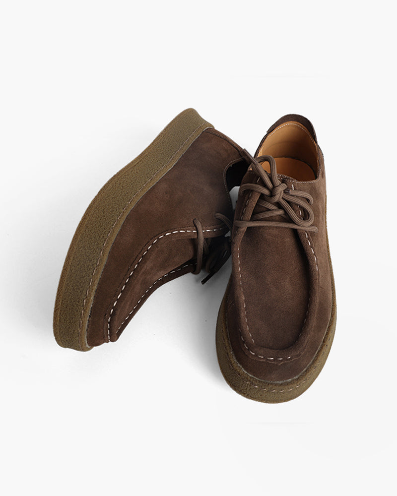 Chaussures de ville premium en daim – vue 3
