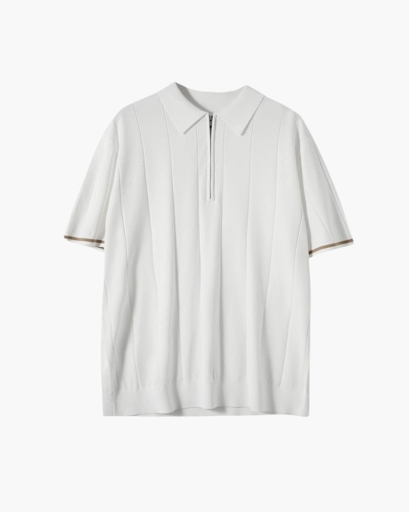 Polo Signature à liseré contrastant – vue 2
