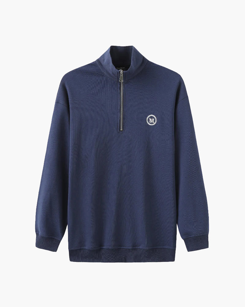 Pull Miami zippé en coton – vue 2