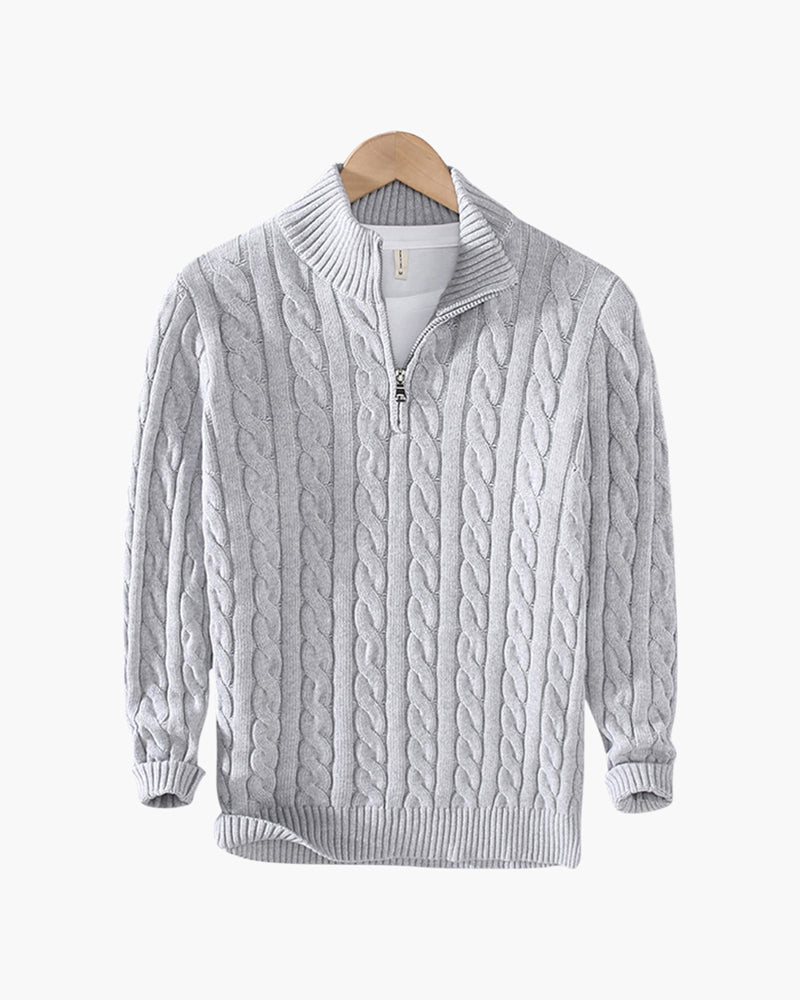 Pull Verbier à demi-zip – vue 2