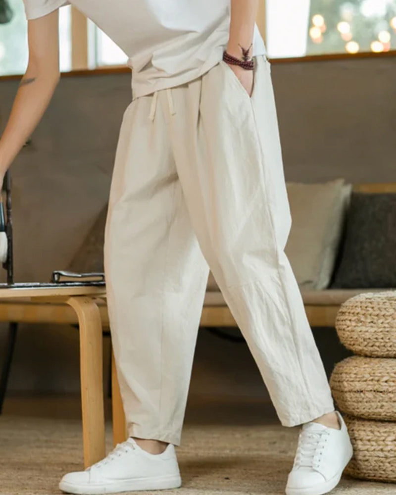 Pantalon Cancun en coton – vue 1