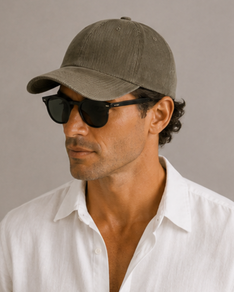 Casquette classique en velours côtelé – vue 5