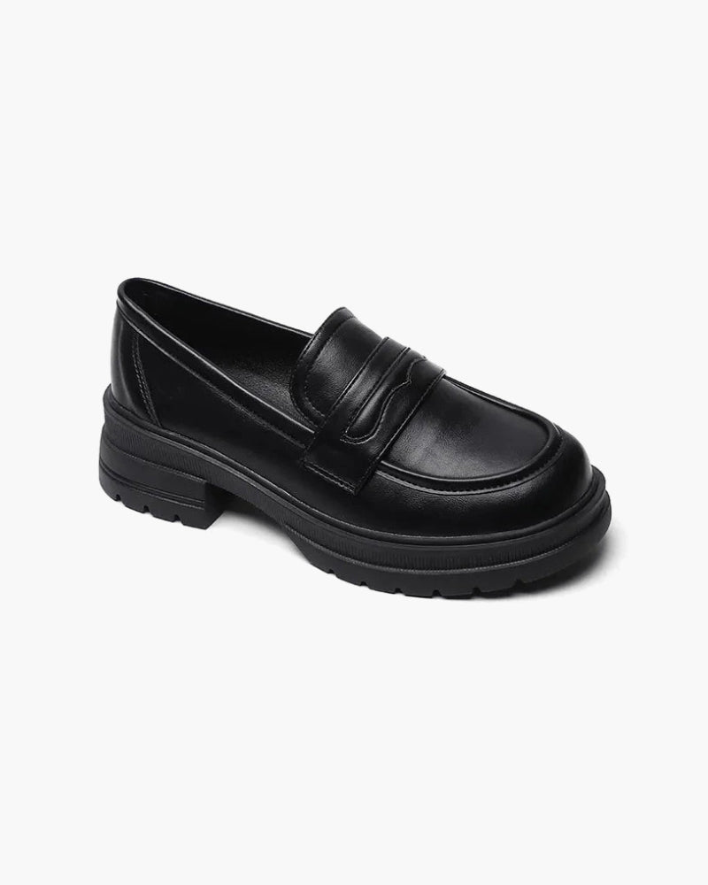 Mocassins en cuir – vue 4