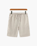 Short Casablanca premium en lin – vue 3