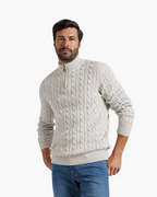 Pull Verbier à demi-zip – vue 1