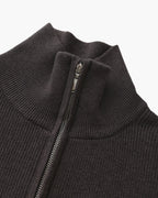Pull raffiné en maille à demi-zip – vue 20