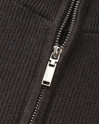 Pull raffiné en maille à demi-zip – vue 21