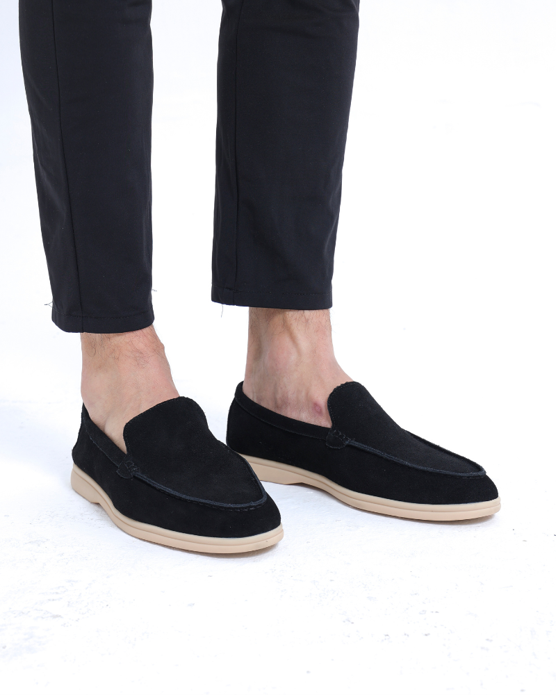 Mocassins premium en daim – vue 11