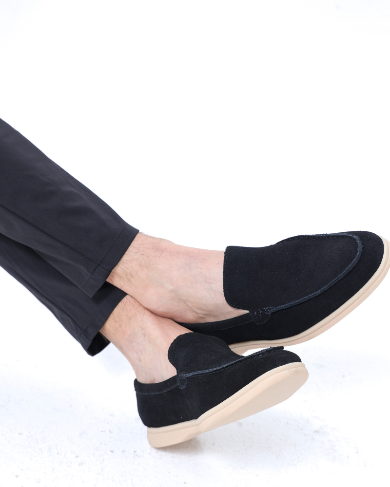 Mocassins premium en daim – vue 12