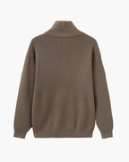 Pull raffiné en maille à demi-zip – vue 26