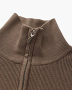 Pull raffiné en maille à demi-zip – vue 27