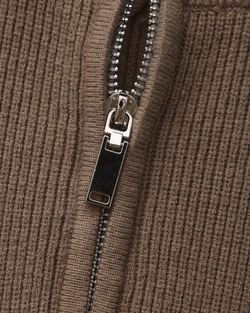 Pull raffiné en maille à demi-zip – vue 28