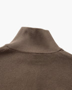 Pull raffiné en maille à demi-zip – vue 29