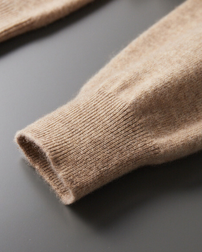 Sweat à capuche 100 % cachemire – vue 11