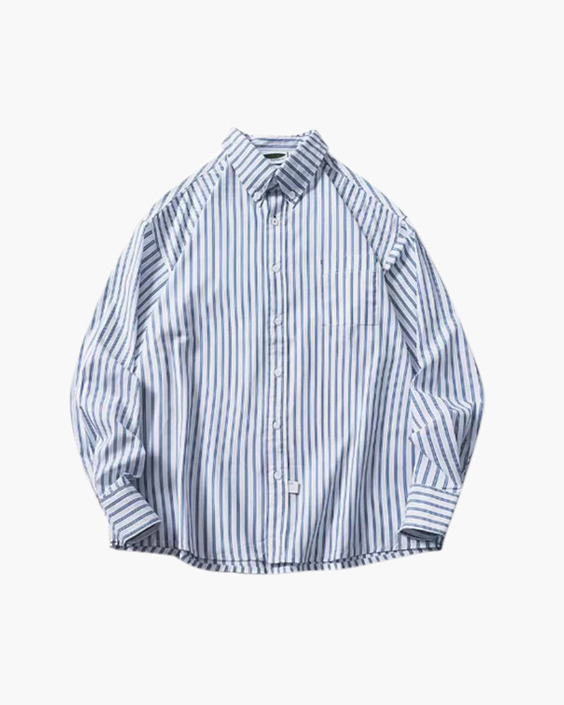 Chemise rayée oversize – vue 3