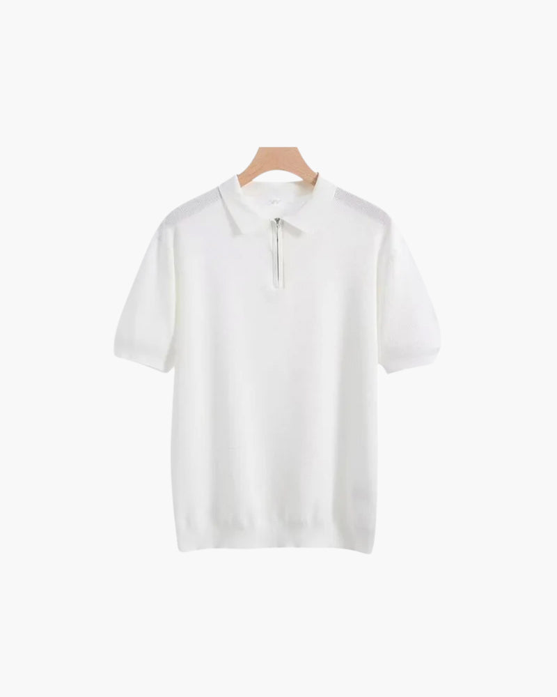 Polo Marbella zippé – vue 6