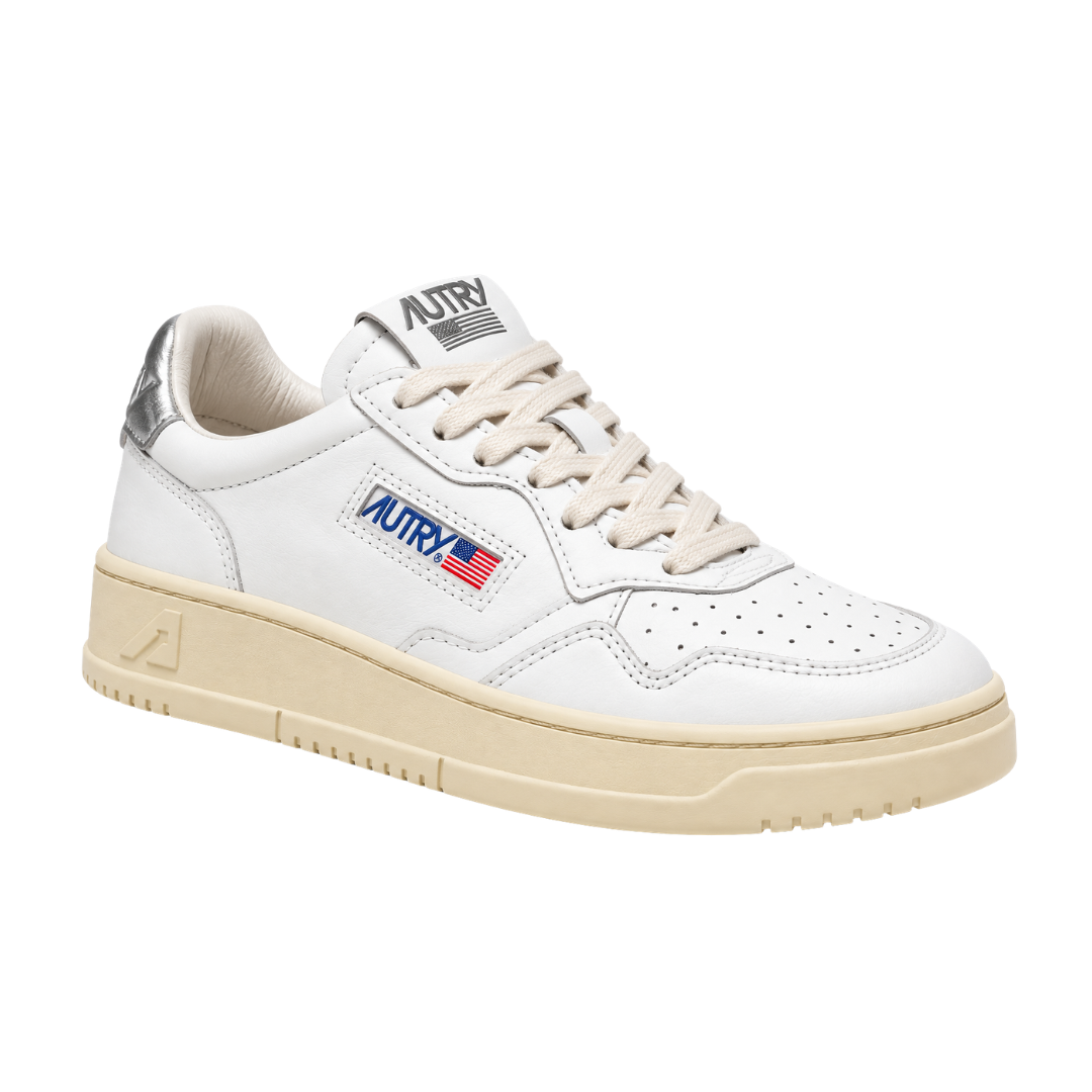 Autry Medalist Low | Blanc / Argent | LL05