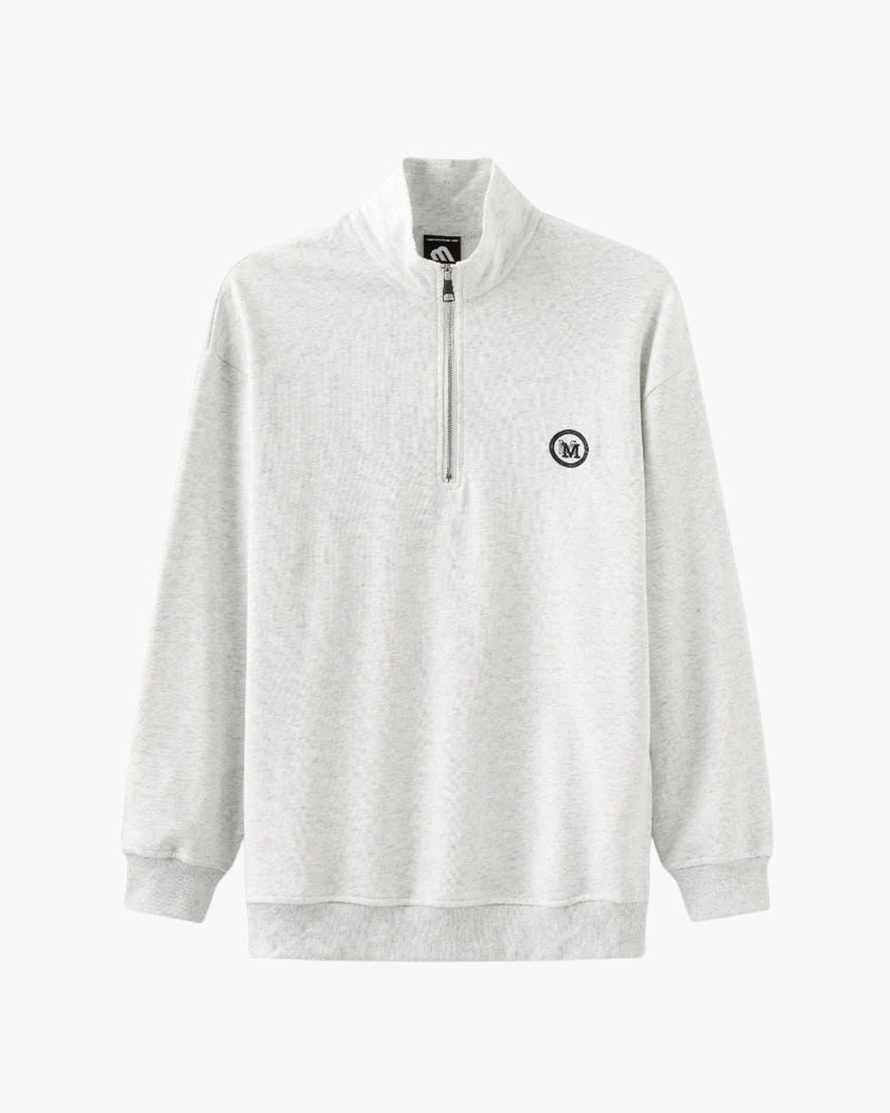 Pull Miami zippé en coton – vue 5