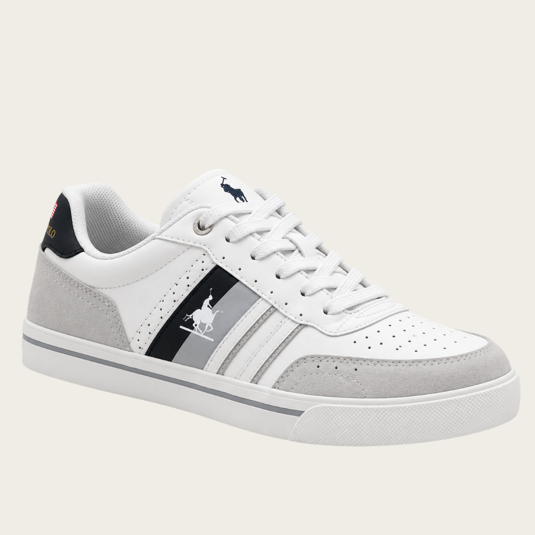 U.S. Grand Polo Stripe Baskets — Blanc