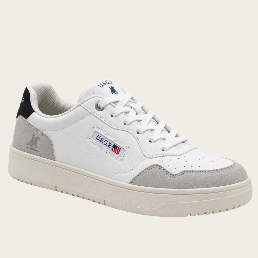 U.S. Grand Polo Retro Baskets — Blanc
