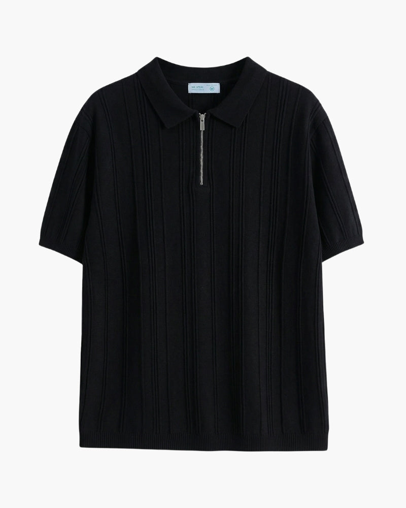 Polo Signature zippé – vue 1