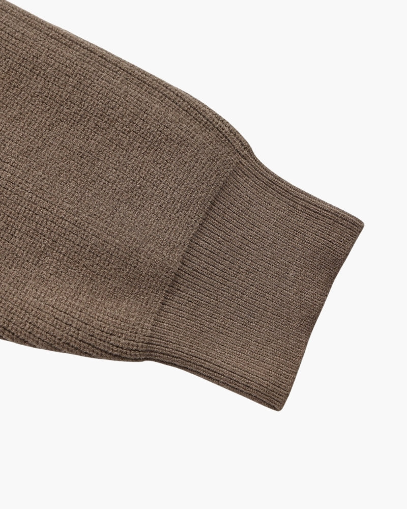 Pull raffiné en maille à demi-zip – vue 31