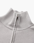Pull raffiné en maille à demi-zip – vue 36