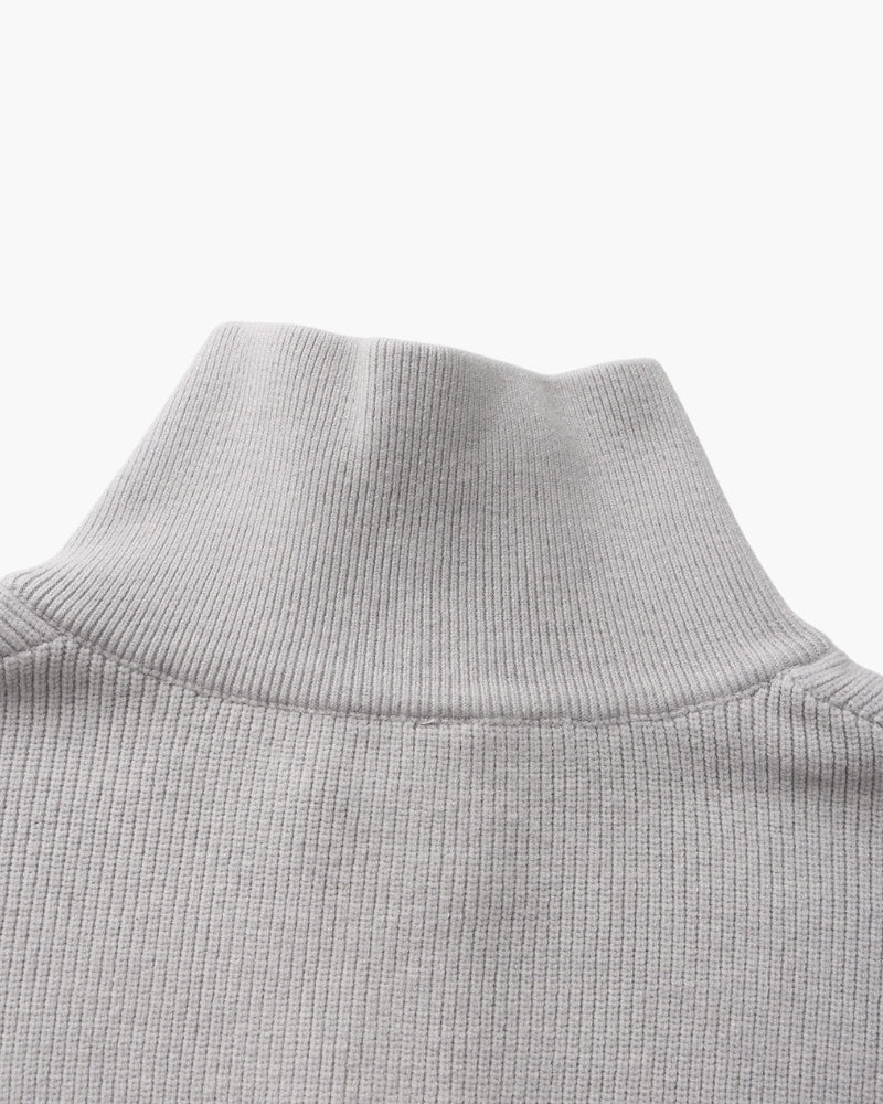Pull raffiné en maille à demi-zip – vue 38