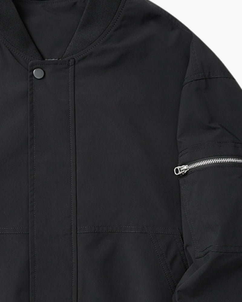 Blouson bomber minimaliste – vue 7