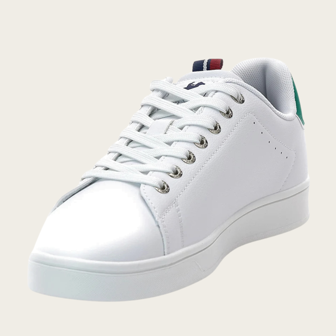 U.S. Grand Polo Classic Baskets — Blanc/Vert