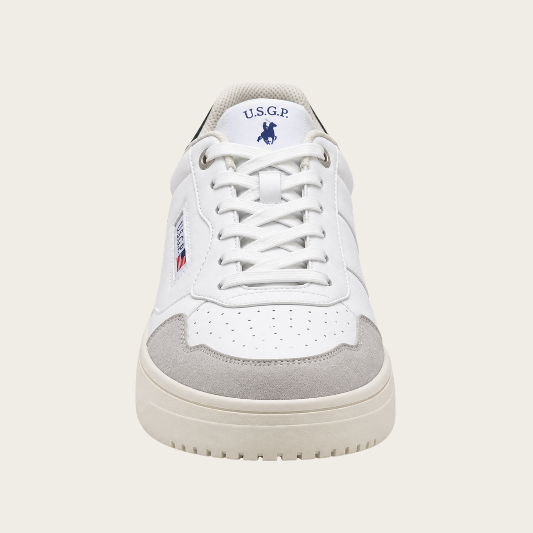 U.S. Grand Polo Stripe Baskets — Blanc