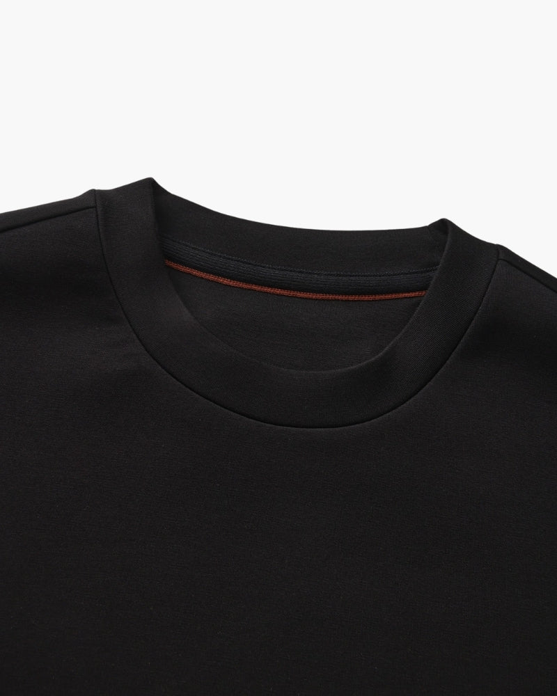 Sweat classique col rond en mélange de modal – vue 5