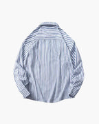 Chemise rayée oversize – vue 4
