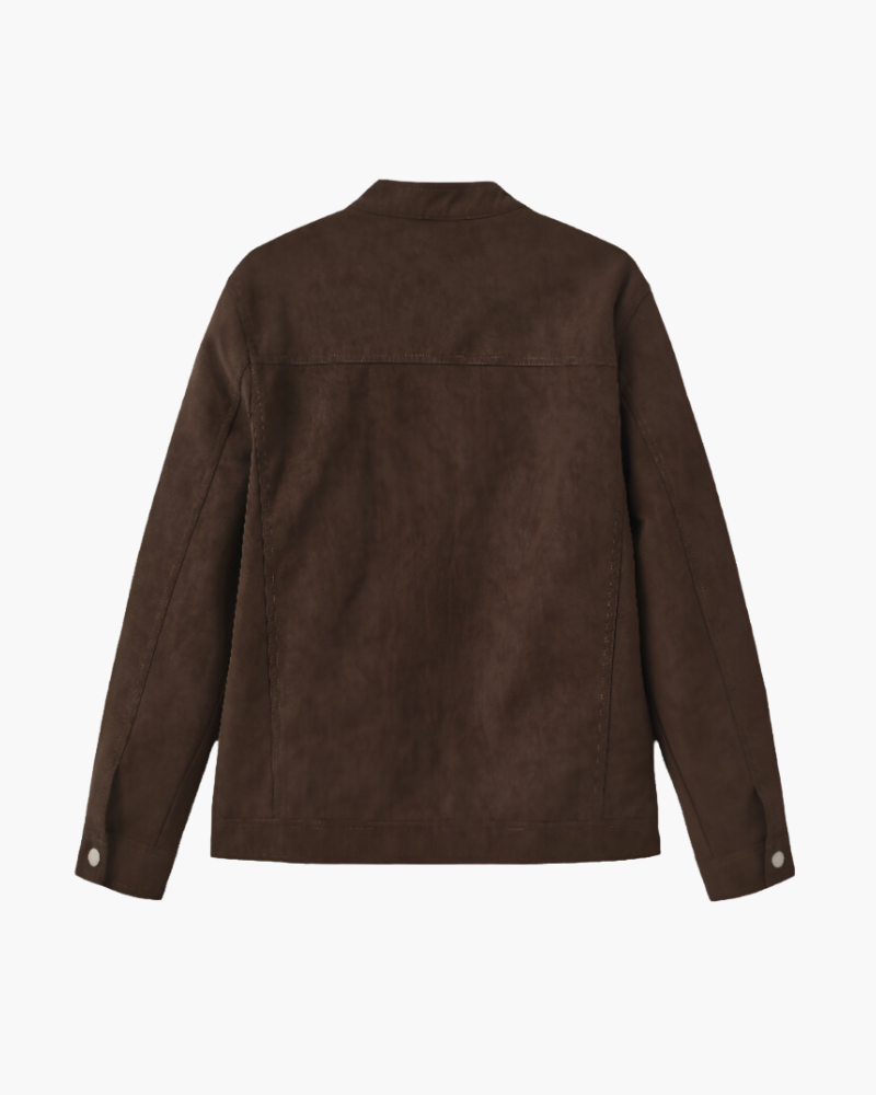 Veste Estate en cuir suédé – vue 5