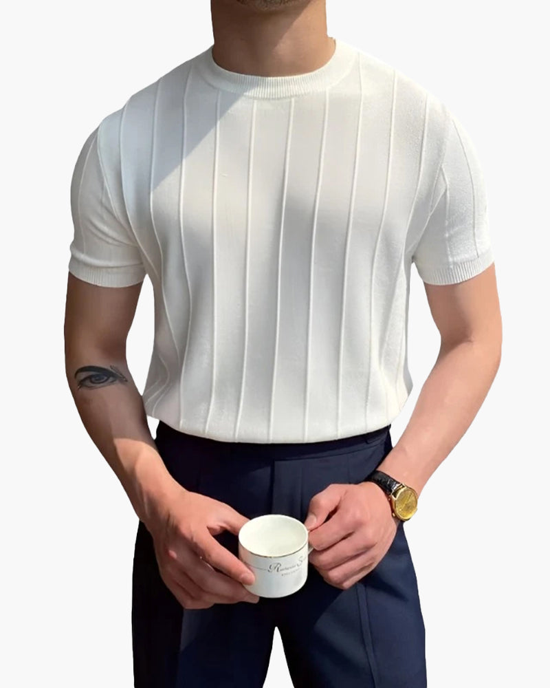 T-shirt Cannes côtelé – vue 4